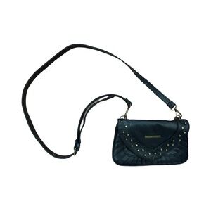 Matt by Matt & Nat Black Studded Vegan Crossbody Bag